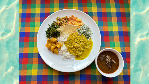 マトンカレーセット